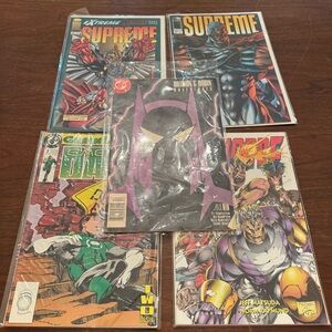 90s Comic Bundle Batman, Brigade, Supreme, Green Lantern